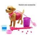 1 Set 1:6 Doll House Accessories Mini Plastic Dog + Pet Equipment Outdoor Combination for Doll Set - HONORABLE VETERANS SOLUTIONS