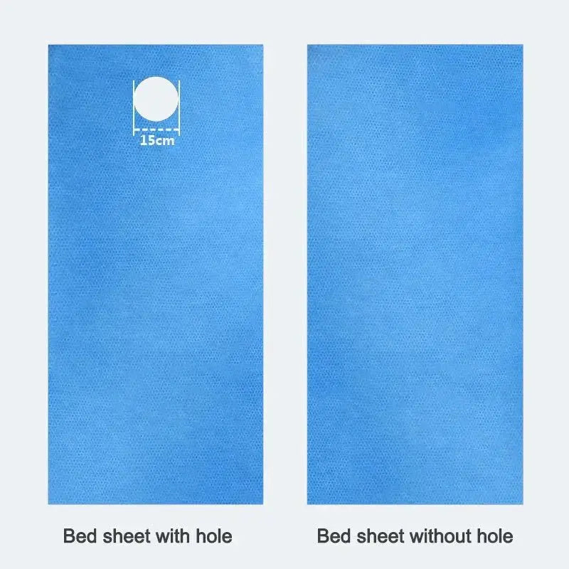 100pcs/bag Disposable Bed Sheets Non Woven Spa Massage Breathable Solid Bed Cover Travel Business Hotel Hospital Sheet - HONORABLE VETERANS SOLUTIONS