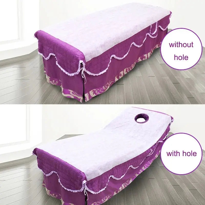 100pcs/bag Disposable Bed Sheets Non Woven Spa Massage Breathable Solid Bed Cover Travel Business Hotel Hospital Sheet - HONORABLE VETERANS SOLUTIONS