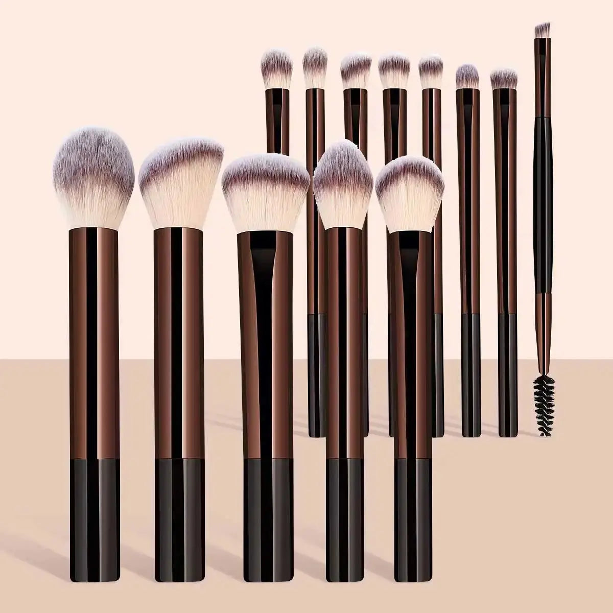 13PCS Makeup Brush Set Foundation Concealer Powder Eyeshadow Blush Brush Kabuki Blending Cosmetic Beauty Tool for Face - HONORABLE VETERANS SOLUTIONS