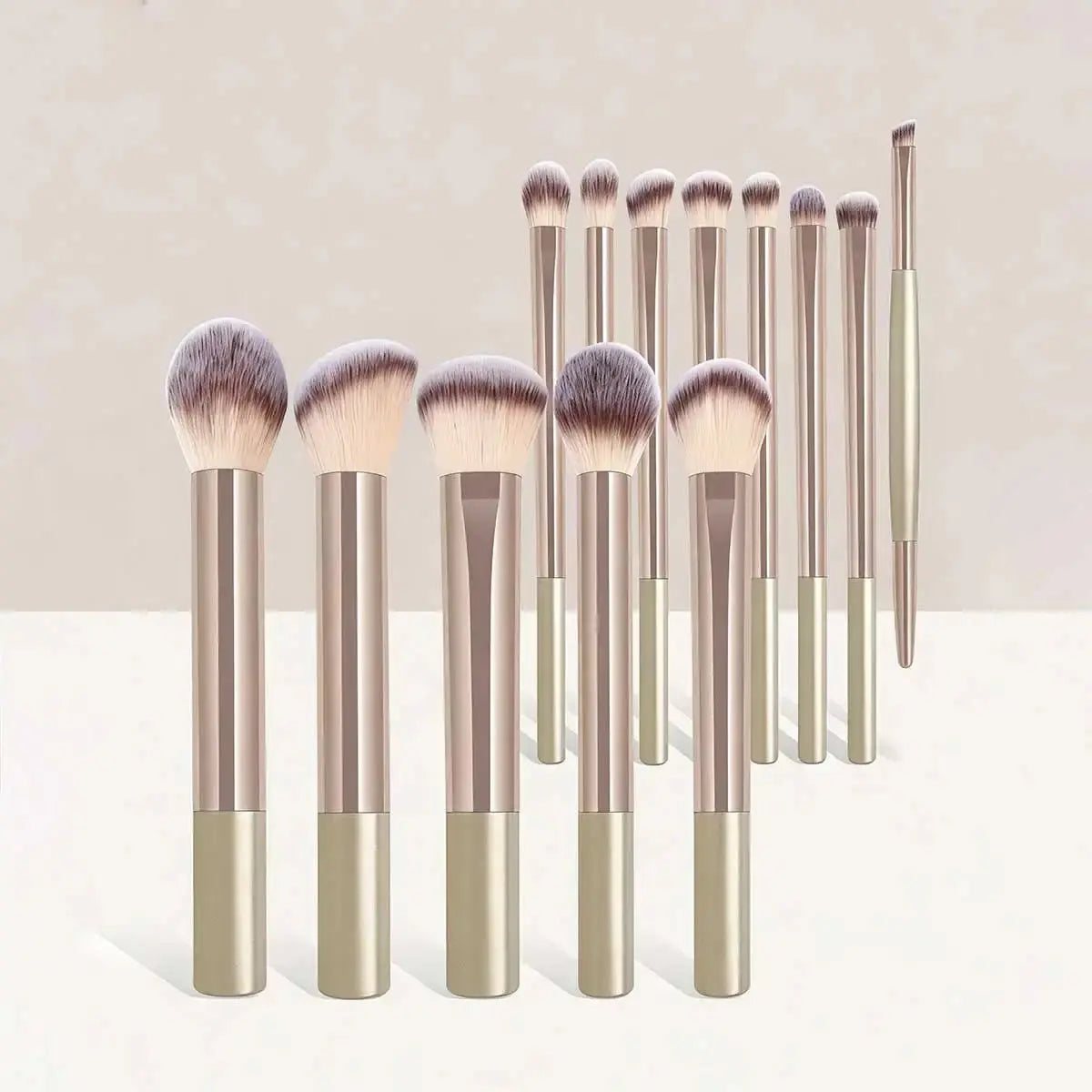 13PCS Makeup Brush Set Foundation Concealer Powder Eyeshadow Blush Brush Kabuki Blending Cosmetic Beauty Tool for Face - HONORABLE VETERANS SOLUTIONS