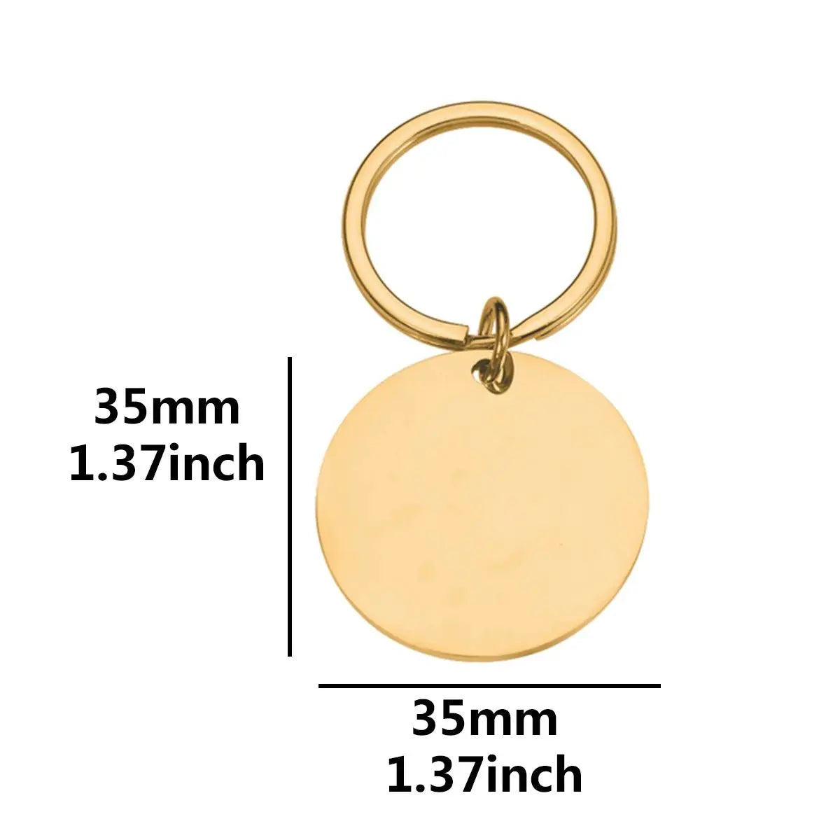 1pc Customized Pet Accessories Include Circular Dog Tags, Optional Small Dog Patterns, Engraved Names and Contact Num - HONORABLE VETERANS SOLUTIONS