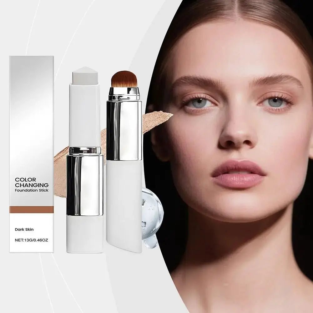 2-in-1 Color-Changing Foundation Stick – All Skin Types - HONORABLE VETERANS SOLUTIONS