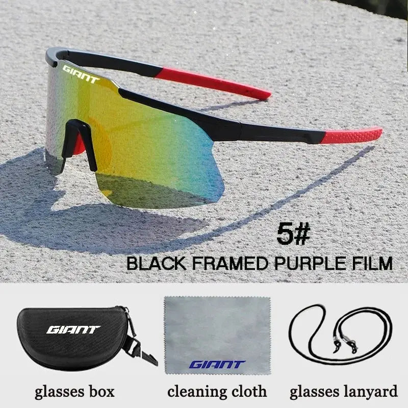 2025 giant new cycling Glasses UV400 Protection, Anti-Fog, Sports Sunglasses for Men Women with case - HONORABLE VETERANS SOLUTIONS