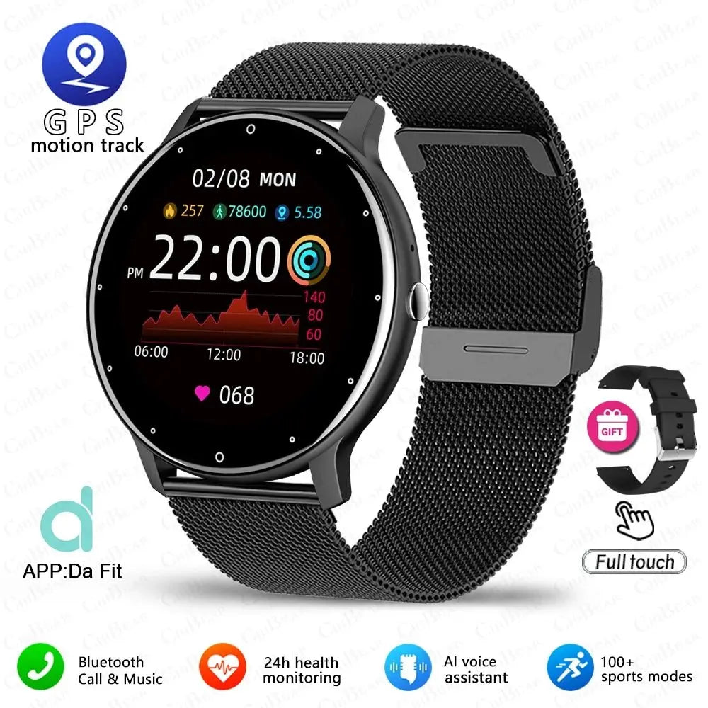 2025 New Bluetooth Call Smart Watch Ultra Light Men's Sports Fitness Waterproof Watch Heart Rate Monitor Full Touch Screen Watch - HONORABLE VETERANS SOLUTIONS