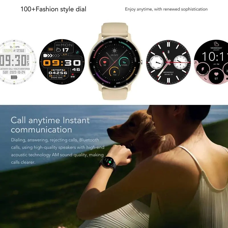 2025 New Bluetooth Call Smart Watch Ultra Light Men's Sports Fitness Waterproof Watch Heart Rate Monitor Full Touch Screen Watch - HONORABLE VETERANS SOLUTIONS