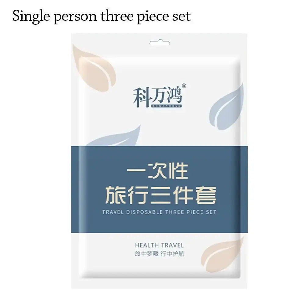 3 / 4-Piece Disposable Bed Sheet Dirty Proof Bedding Set Duvet Cover Pillowcase Thickened Non-Woven Isolation Sheets Travel - HONORABLE VETERANS SOLUTIONS