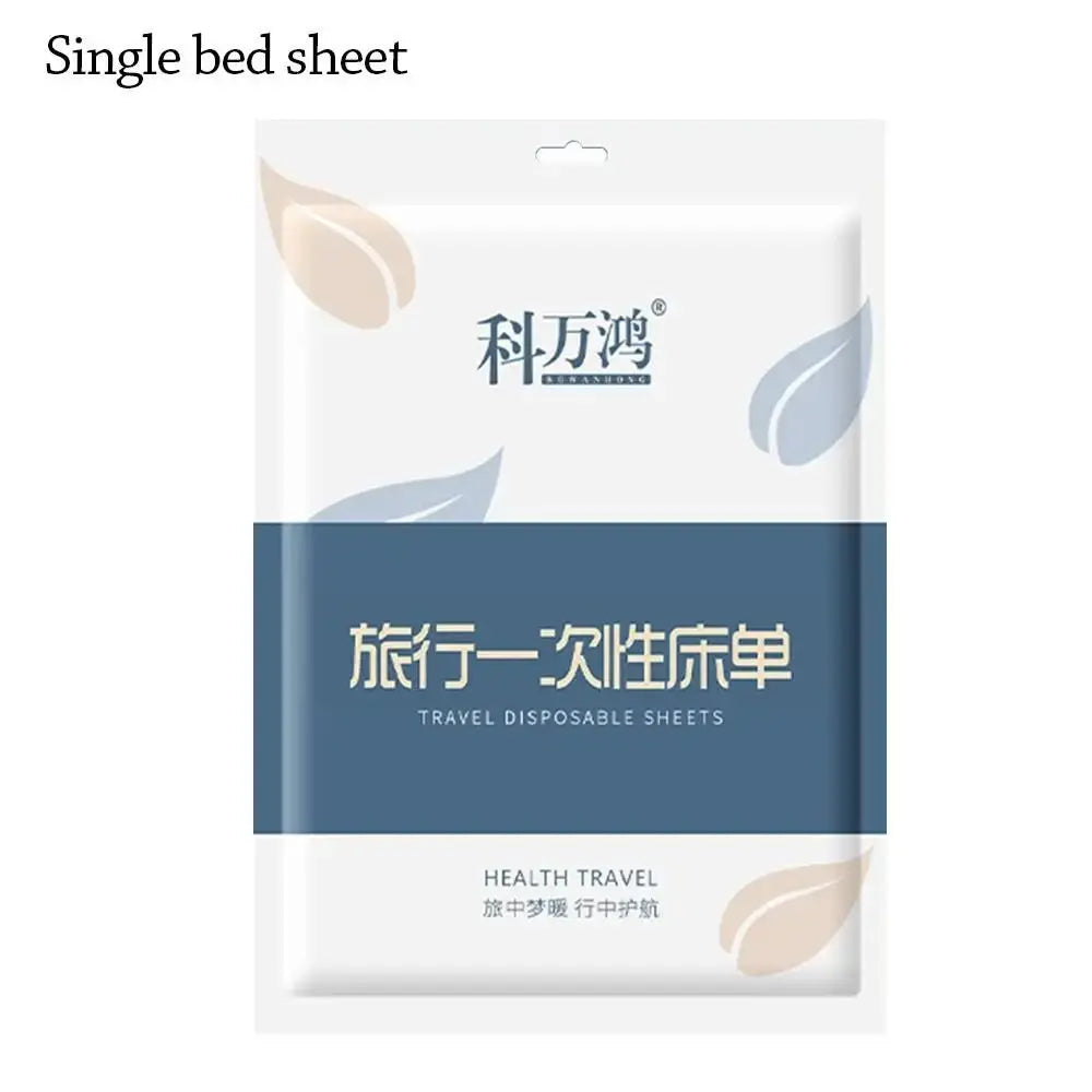 3 / 4-Piece Disposable Bed Sheet Dirty Proof Bedding Set Duvet Cover Pillowcase Thickened Non-Woven Isolation Sheets Travel - HONORABLE VETERANS SOLUTIONS