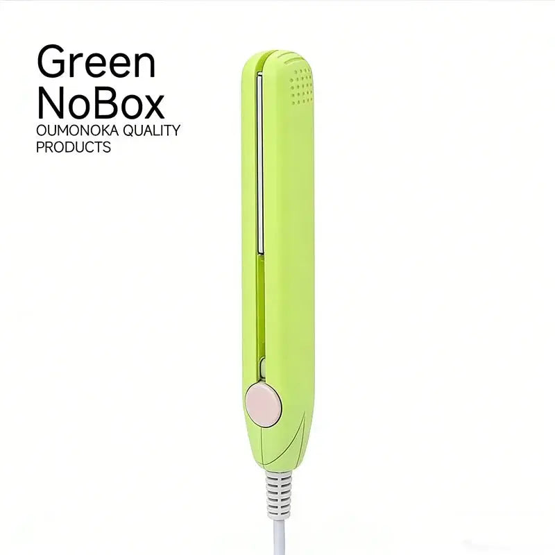 3-in-1 Hair Straightener for Hair Mini Flat Iron Styling Tools & Appliances Brush Beard Salon Hair Curler Professional Hot Comb - HONORABLE VETERANS SOLUTIONS