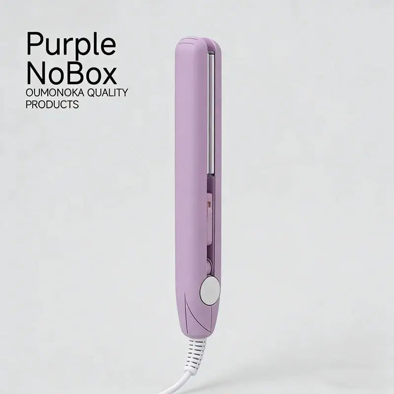 3-in-1 Hair Straightener for Hair Mini Flat Iron Styling Tools & Appliances Brush Beard Salon Hair Curler Professional Hot Comb - HONORABLE VETERANS SOLUTIONS