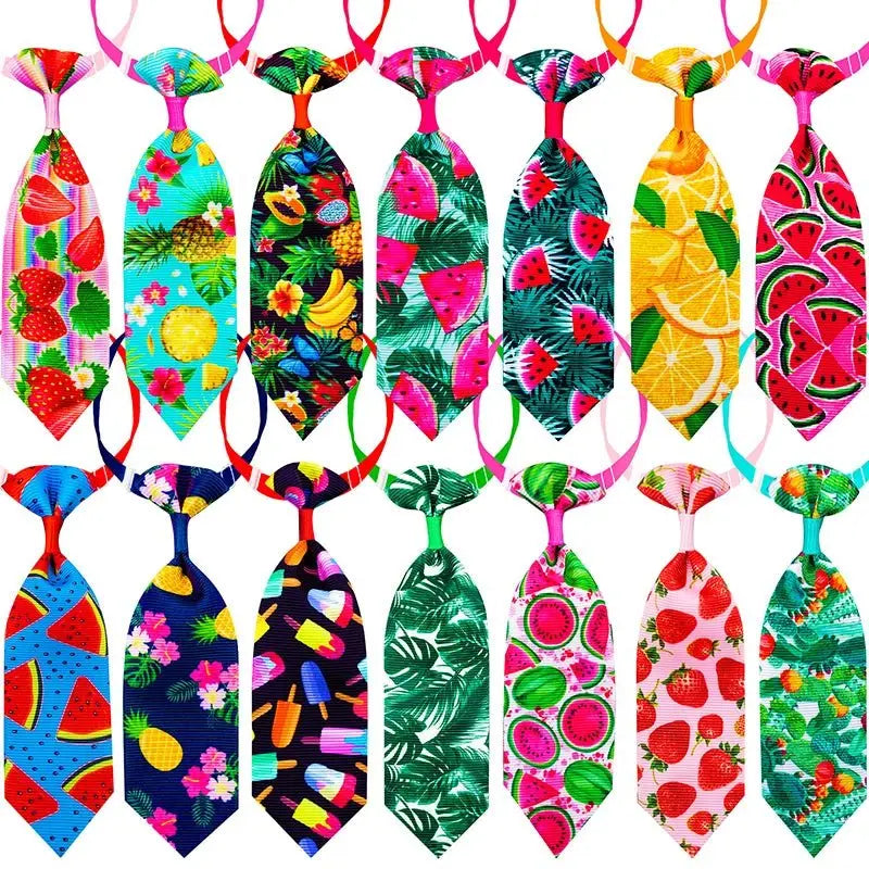50/100pcs Dog Accessories Small Dog Neckties Pet Supplies Pet Dog Cat Bowties Dogs Ties For Dogs Pets Grooming Products - HONORABLE VETERANS SOLUTIONS