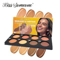 8 Color Cream Contour Palette Makeup, Long Lasting Full Coverage Concealer for Black Women, Contouring Foundation, Sculpt & High - HONORABLE VETERANS SOLUTIONS