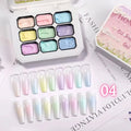 9-Color Solid Nail Polish, Pink, Macaron Painting Gel, High Saturation Popular Solid Nail Polish, Used for Nail Art - HONORABLE VETERANS SOLUTIONS