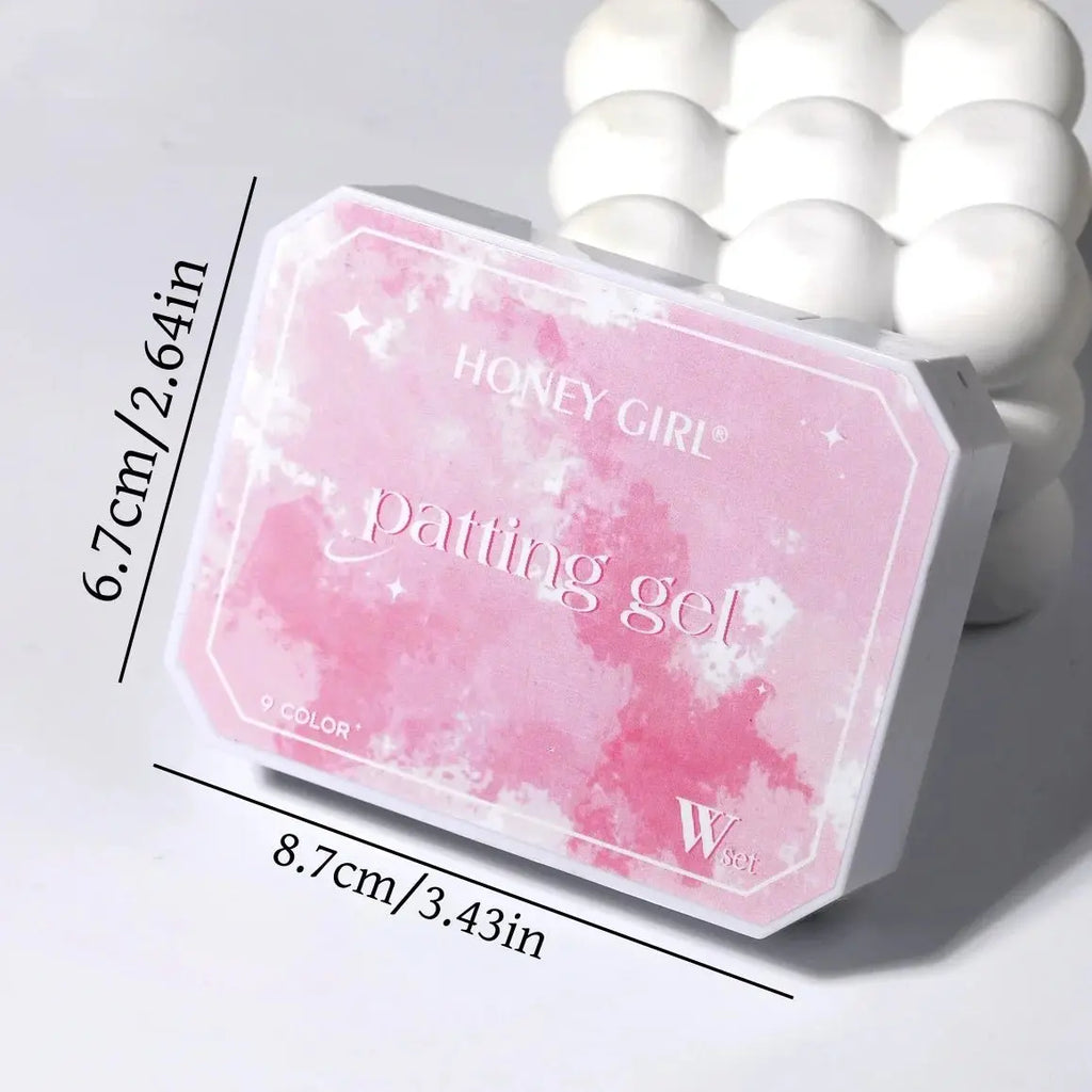 9-Color Solid Nail Polish, Pink, Macaron Painting Gel, High Saturation Popular Solid Nail Polish, Used for Nail Art - HONORABLE VETERANS SOLUTIONS
