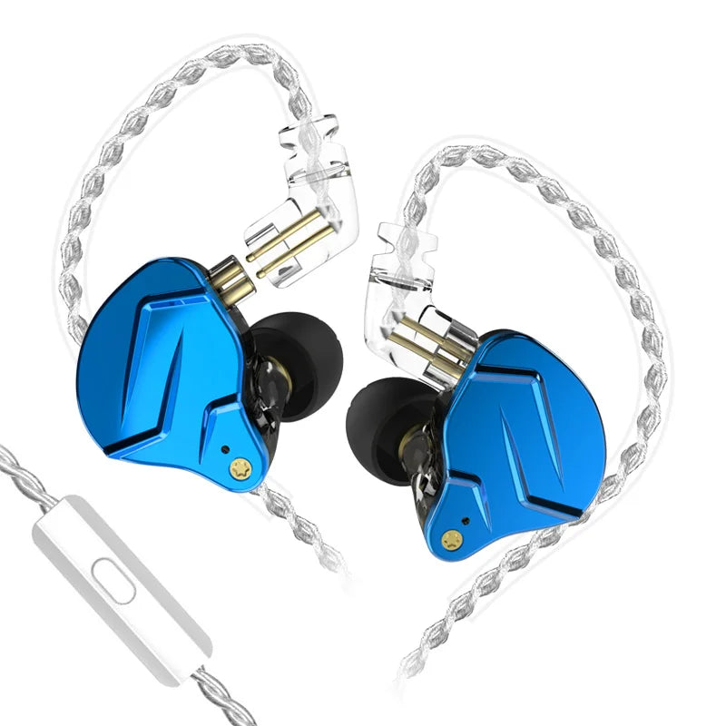 KZ ZSN Pro X Hybrid In-Ear Earphones with Bass Boost