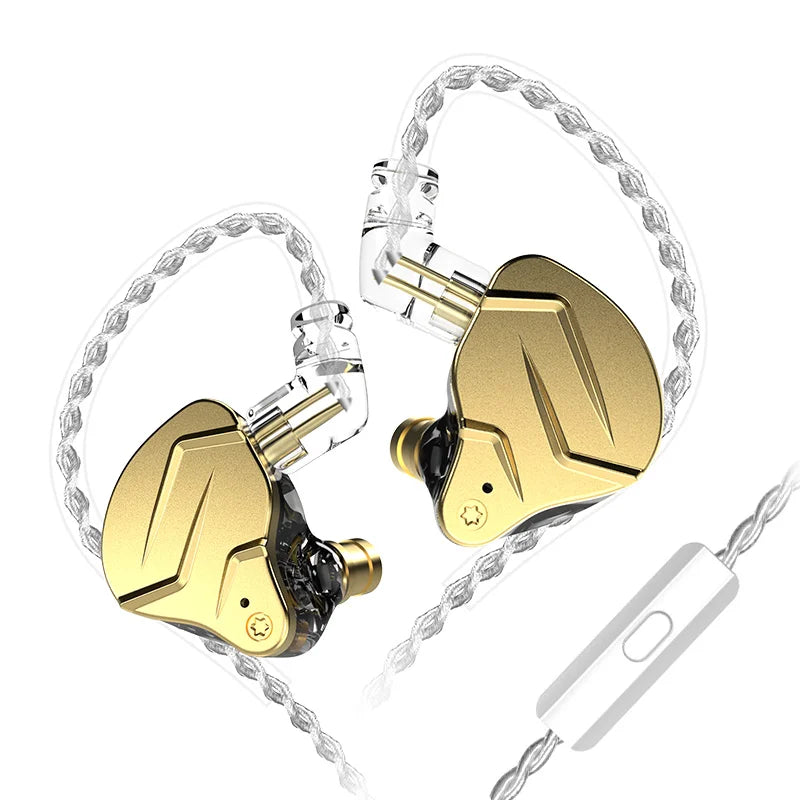 KZ ZSN Pro X Hybrid In-Ear Earphones with Bass Boost