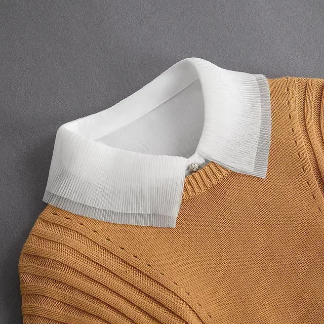 Detachable Lace False Collar for Women – Vintage Style