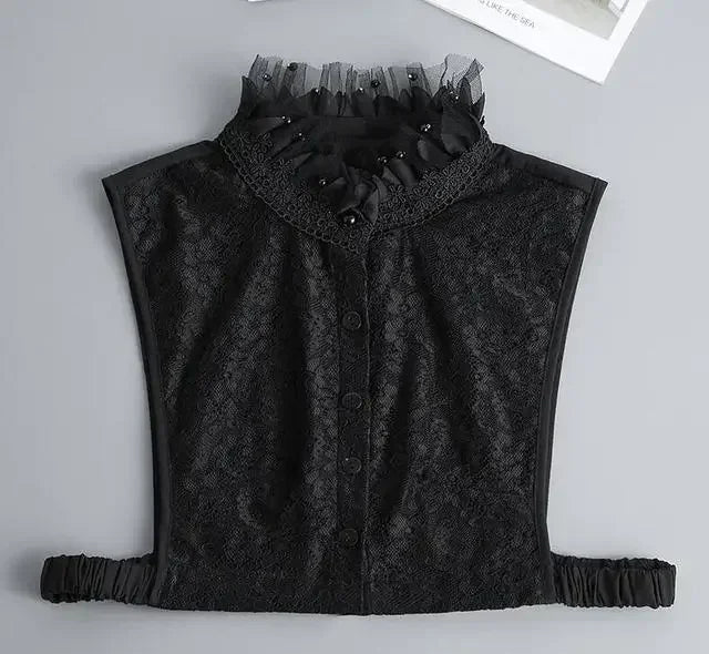 Detachable Lace False Collar for Women – Vintage Style