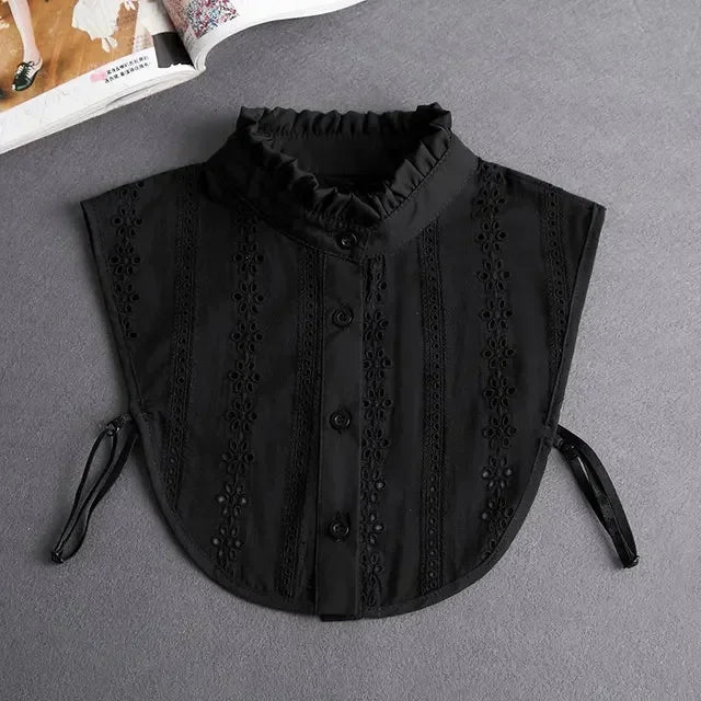 Detachable Lace False Collar for Women – Vintage Style