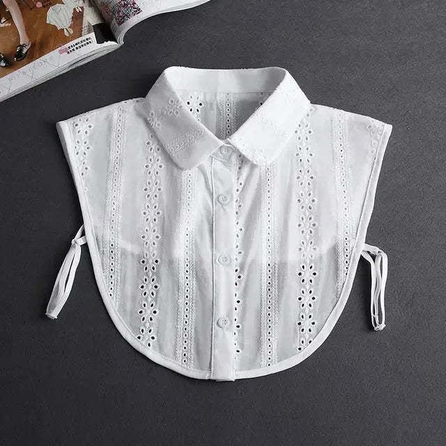 Detachable Lace False Collar for Women – Vintage Style