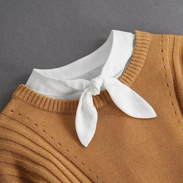 Detachable Lace False Collar for Women – Vintage Style