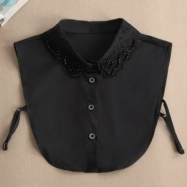 Detachable Lace False Collar for Women – Vintage Style
