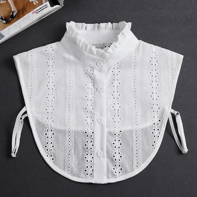 Detachable Lace False Collar for Women – Vintage Style
