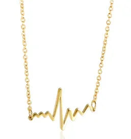 Square Pendants Delicate Stainless Steel Chain Pendant Necklace For Women Necklace