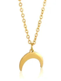 Square Pendants Delicate Stainless Steel Chain Pendant Necklace For Women Necklace