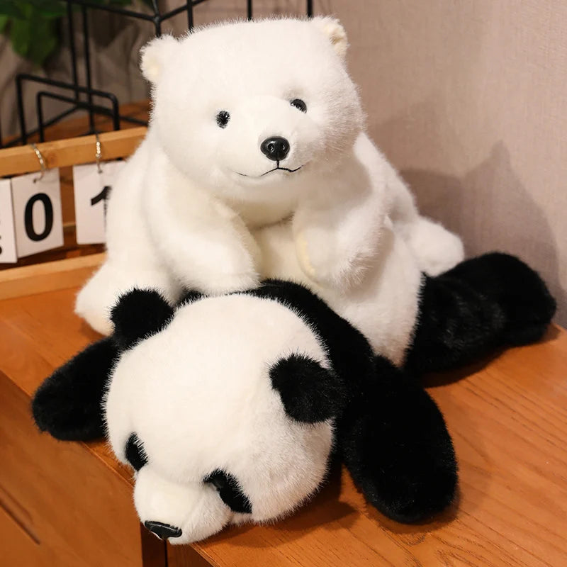 Soft Animal Plush Floor Cushion – Panda, Fox & Bear