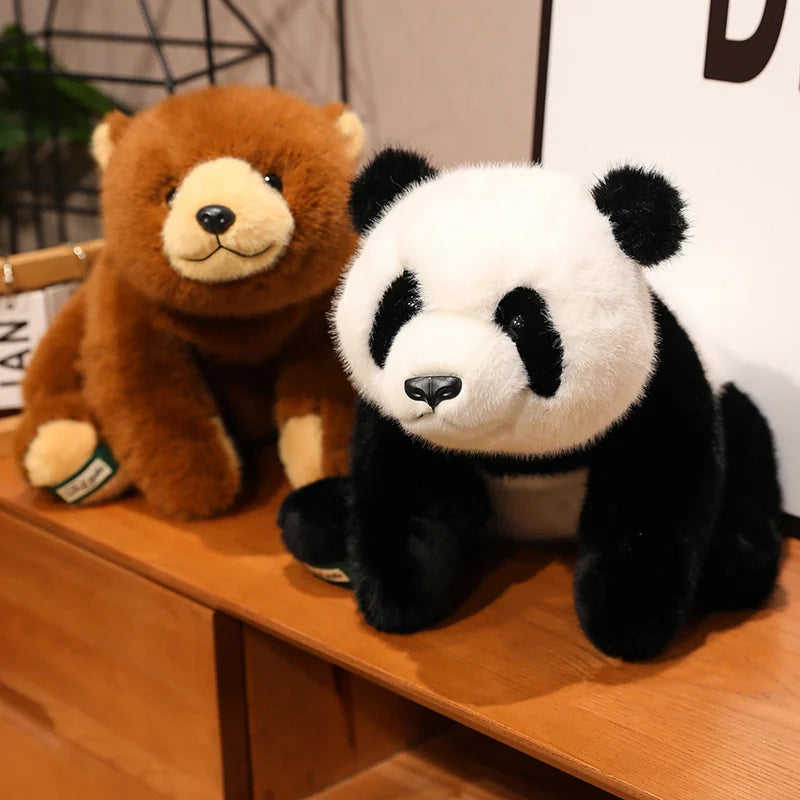 Soft Animal Plush Floor Cushion – Panda, Fox & Bear