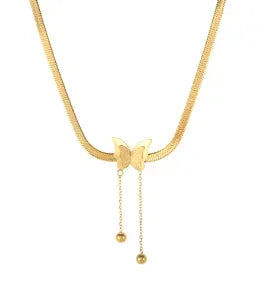 Square Pendants Delicate Stainless Steel Chain Pendant Necklace For Women Necklace