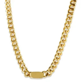Square Pendants Delicate Stainless Steel Chain Pendant Necklace For Women Necklace