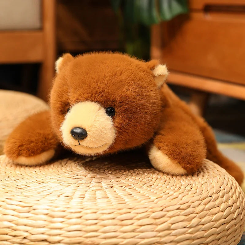 Soft Animal Plush Floor Cushion – Panda, Fox & Bear