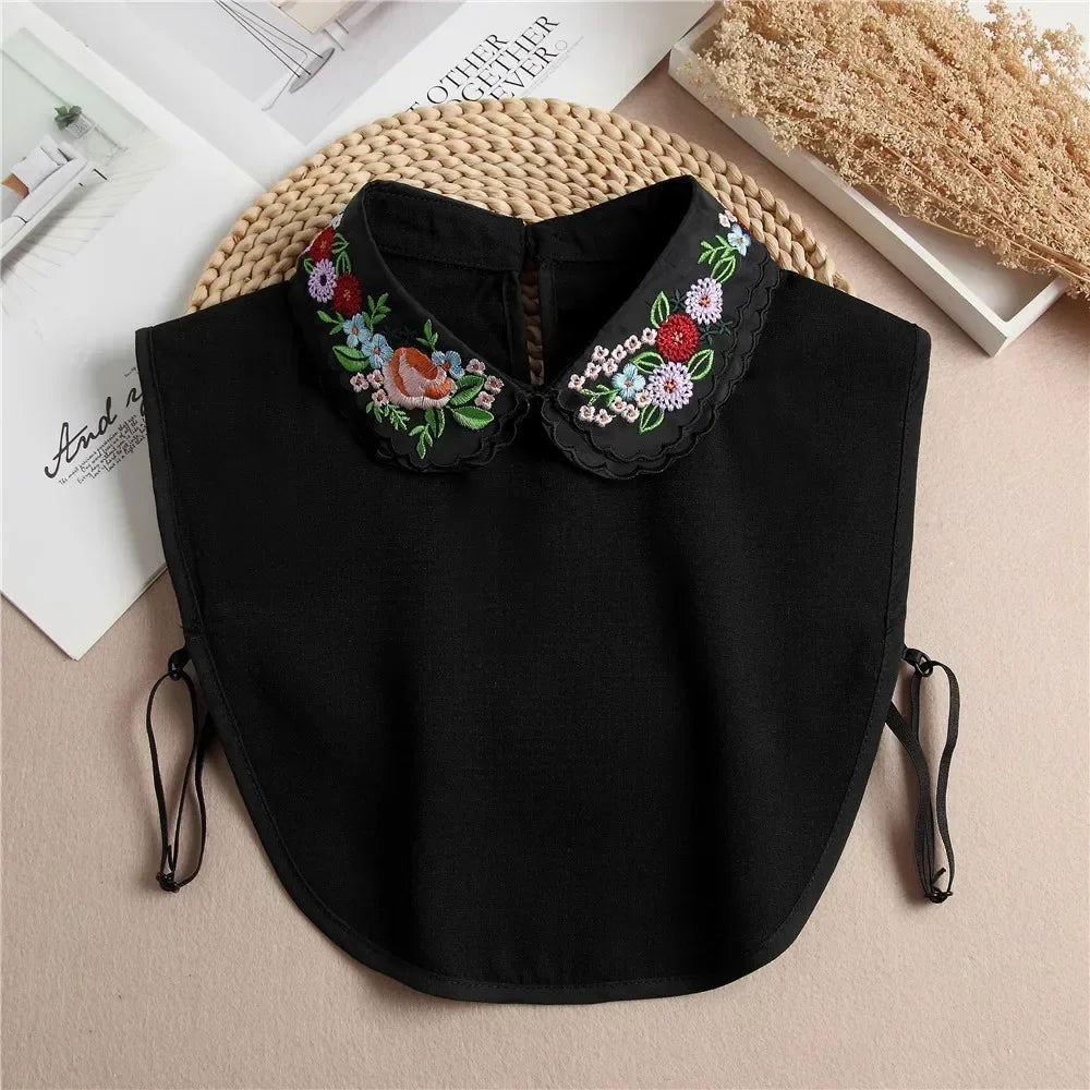 Detachable Lace False Collar for Women – Vintage Style