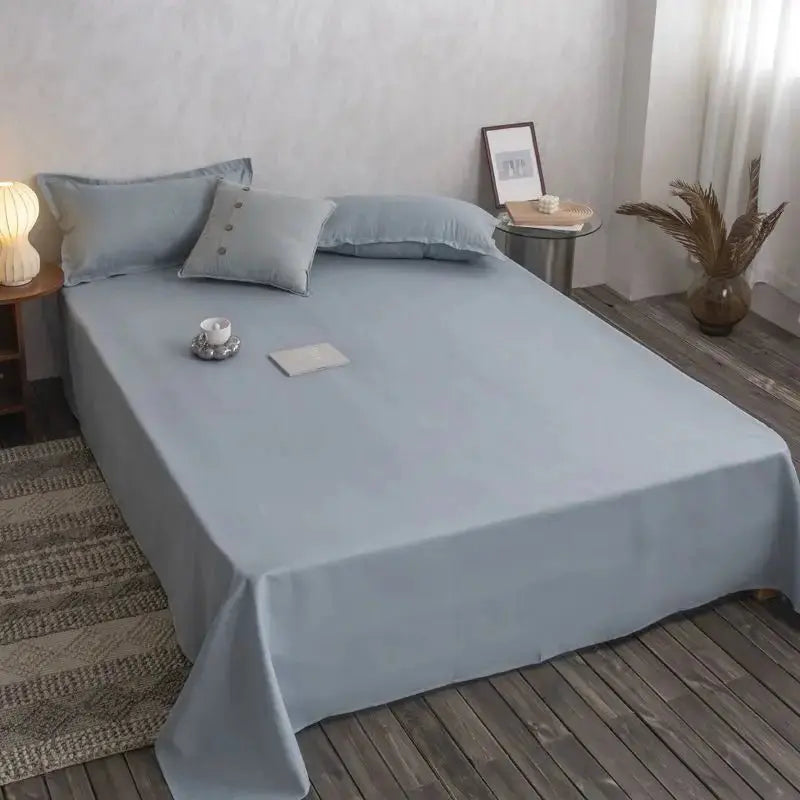 Bed Sheets Plaid Non-slip Comfortable Washed Twin Queen Full Size Nordic Style Universal Bedspread Simple Durable Antibacterial - HONORABLE VETERANS SOLUTIONS