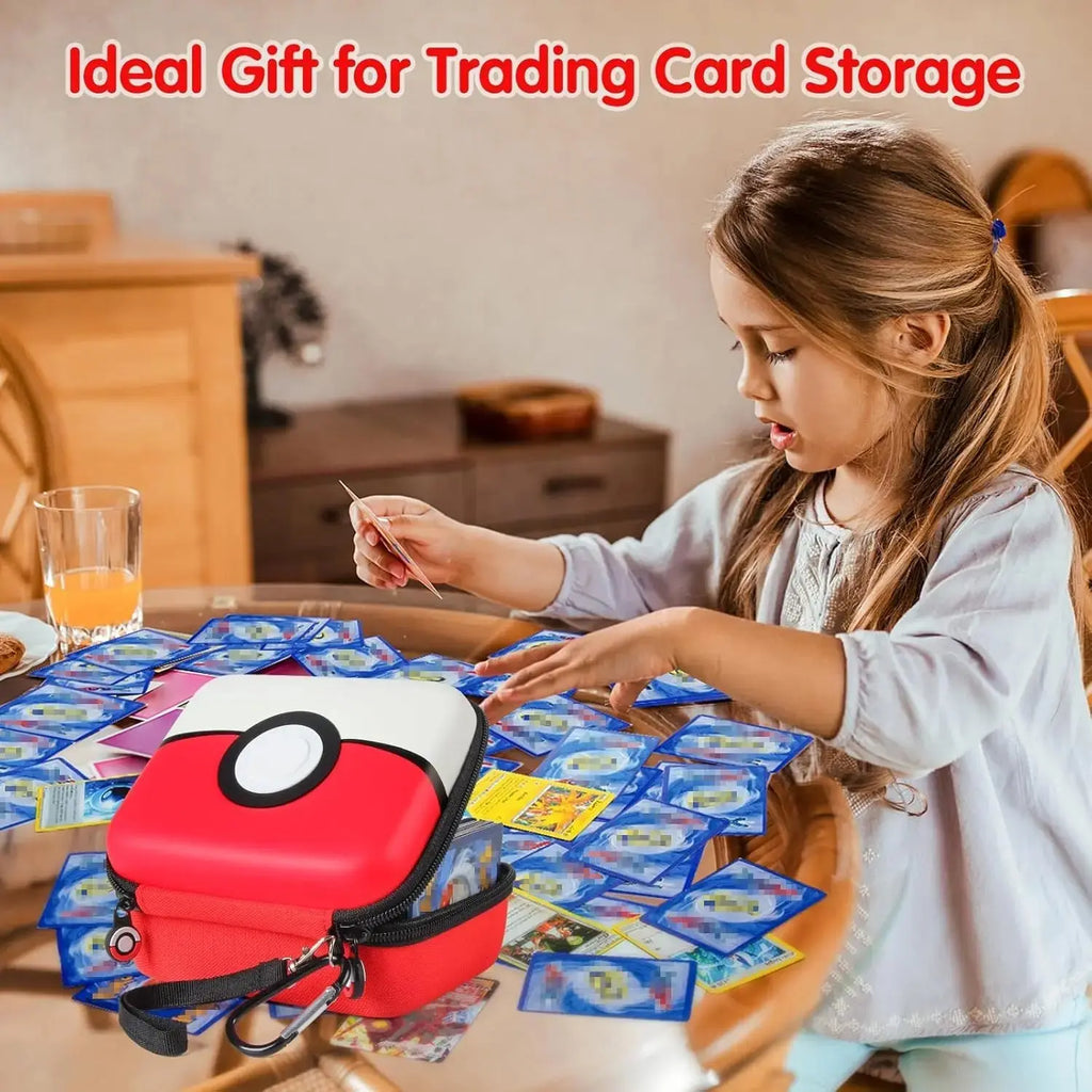Card Storage Box for Trading Cards, 400+ Card Deck Case, Card Holder Box For Magic MTG & PTCG Game Cards - HONORABLE VETERANS SOLUTIONS
