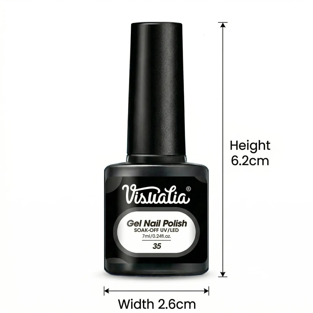 Classic black and white gel nail polish, suitable for fingernails and toenails, UV/LED cured. Creates vibrant nail art - HONORABLE VETERANS SOLUTIONS