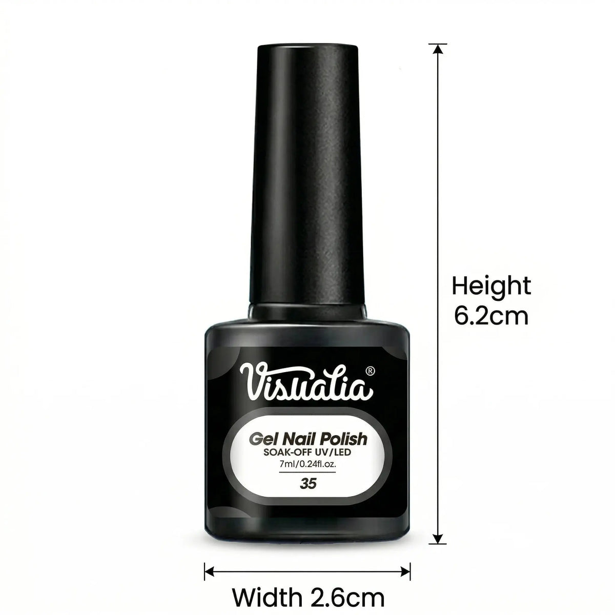 Classic black and white gel nail polish, suitable for fingernails and toenails, UV/LED cured. Creates vibrant nail art - HONORABLE VETERANS SOLUTIONS