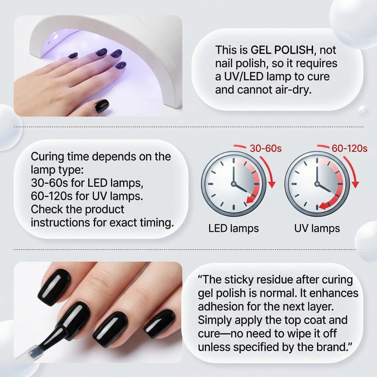 Classic black and white gel nail polish, suitable for fingernails and toenails, UV/LED cured. Creates vibrant nail art - HONORABLE VETERANS SOLUTIONS