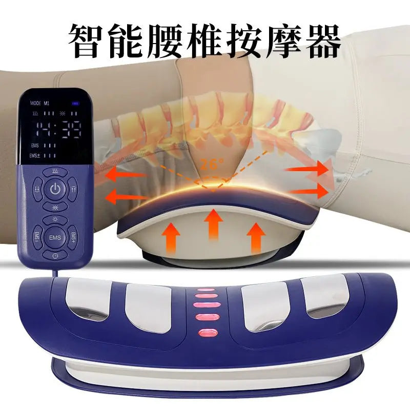 Cross-Border Hot Smart Waist Electric Massager to Soothe Waist and Relax Muscles Portable Lumbar Massager - HONORABLE VETERANS SOLUTIONS