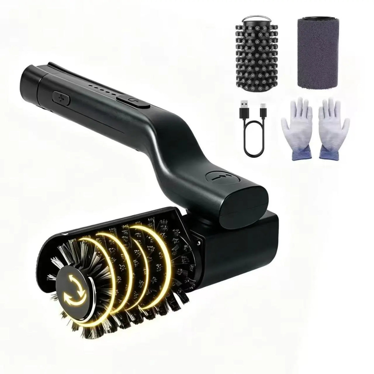 Cross-Border New Model Foldable Second-Generation Electric Barbecue Brush Heavy Grease Cleaning Tool Barbecue Grill Cleaning Tool - HONORABLE VETERANS SOLUTIONS