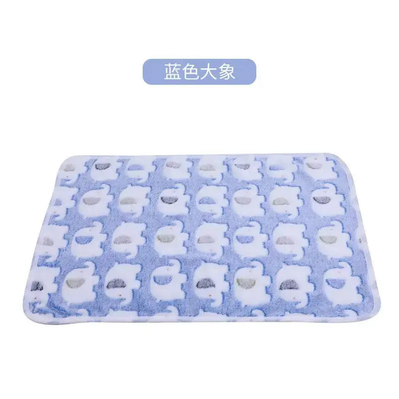 Cross-border pet blanket mat cat and dog flannel blanket autumn and winter warm blanket pet sleeping mat wholesale - HONORABLE VETERANS SOLUTIONS