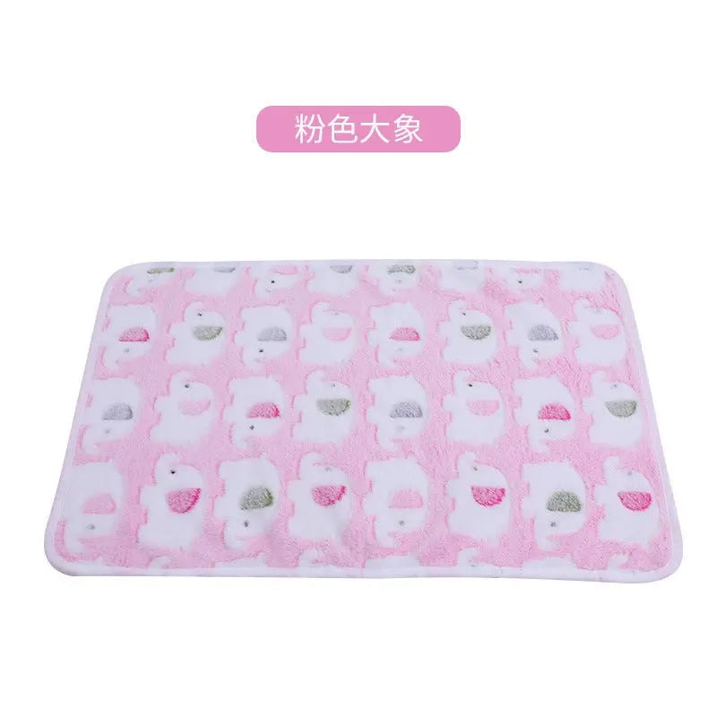 Cross-border pet blanket mat cat and dog flannel blanket autumn and winter warm blanket pet sleeping mat wholesale - HONORABLE VETERANS SOLUTIONS