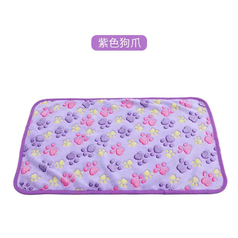 Cross-border pet blanket mat cat and dog flannel blanket autumn and winter warm blanket pet sleeping mat wholesale - HONORABLE VETERANS SOLUTIONS