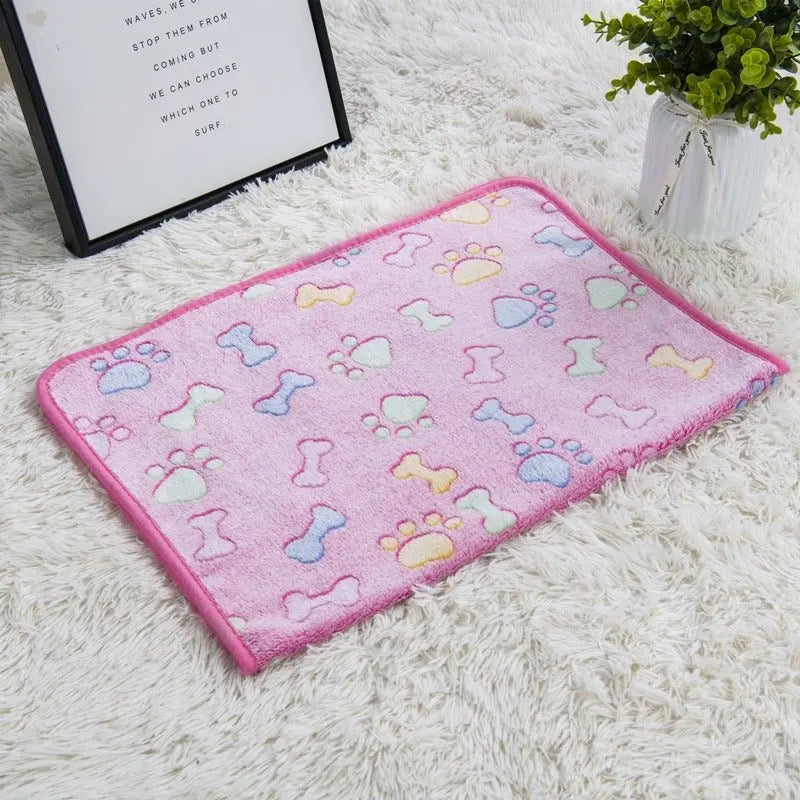Cross-border pet blanket mat cat and dog flannel blanket autumn and winter warm blanket pet sleeping mat wholesale - HONORABLE VETERANS SOLUTIONS
