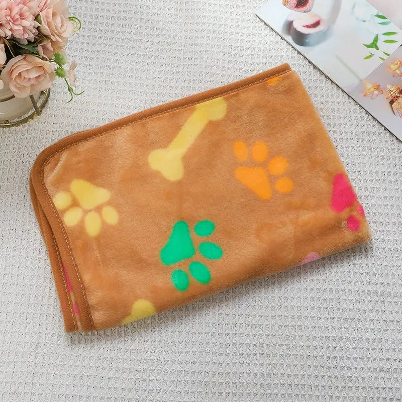 Cross-border pet blanket mat cat and dog flannel blanket autumn and winter warm blanket pet sleeping mat wholesale - HONORABLE VETERANS SOLUTIONS