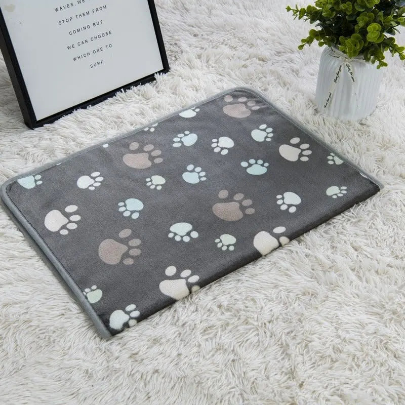 Cross-border pet blanket mat cat and dog flannel blanket autumn and winter warm blanket pet sleeping mat wholesale - HONORABLE VETERANS SOLUTIONS