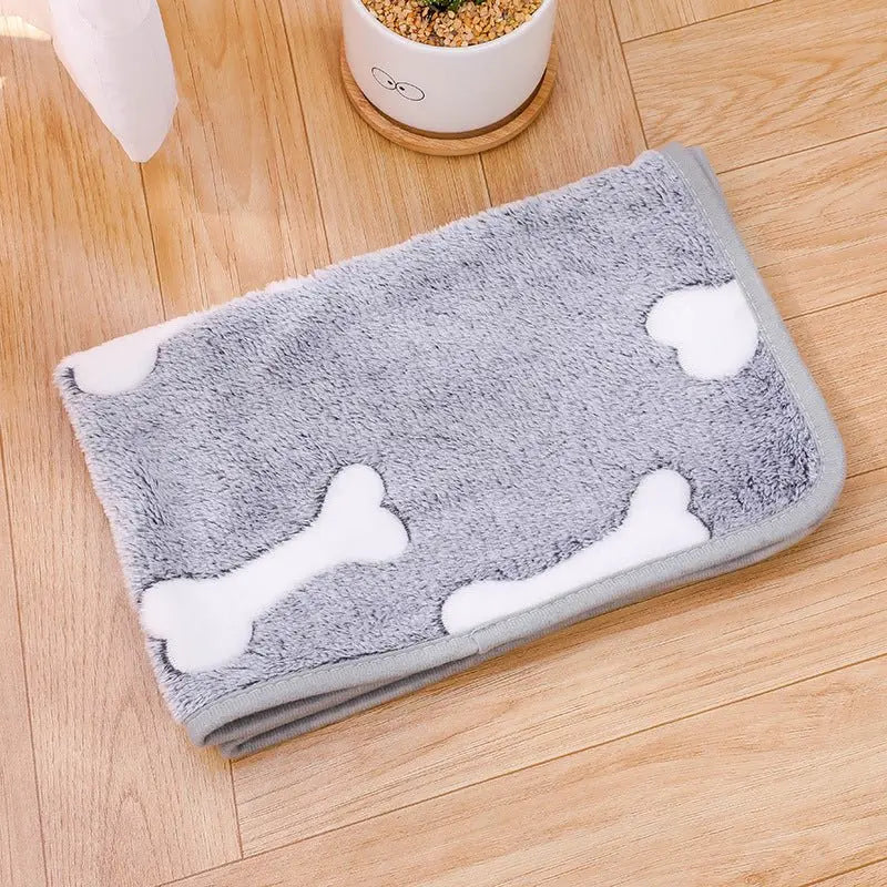Cross-border pet blanket mat cat and dog flannel blanket autumn and winter warm blanket pet sleeping mat wholesale - HONORABLE VETERANS SOLUTIONS