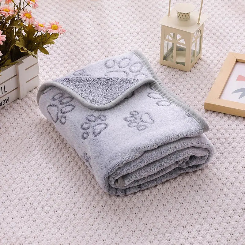 Cross-border pet blanket mat cat and dog flannel blanket autumn and winter warm blanket pet sleeping mat wholesale - HONORABLE VETERANS SOLUTIONS